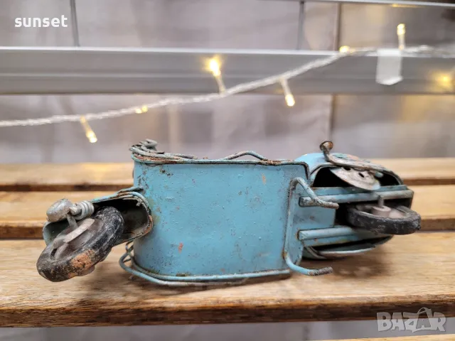 метално винтидж мини моторче, мотор- сувенир, снимка 7 - Антикварни и старинни предмети - 50358966