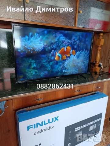 Чисто нов ! Телевизор Finlux 40 inch ANDROID TV Smart TV  24 месеца гаранция, снимка 3 - Телевизори - 43168990