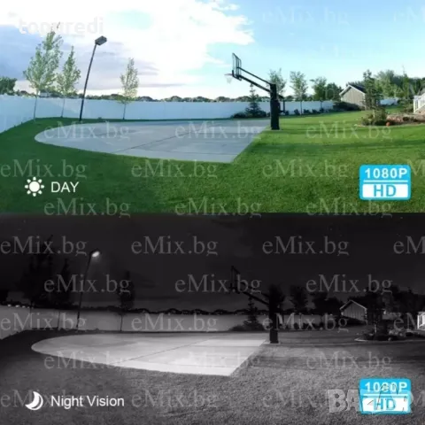 WIFI камера - прожектор, 2MP, Външен монтаж, снимка 4 - Други - 47360918