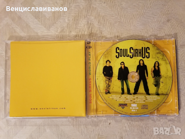 SOUL SIRKUS world PLAY / ОРИГИНАЛЕН CD + DVD, снимка 5 - CD дискове - 44864124
