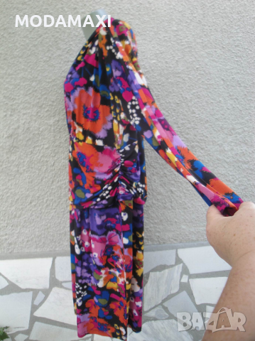 3XL/ 4XL  Нова  рокля  ASHRO , снимка 7 - Рокли - 36472784
