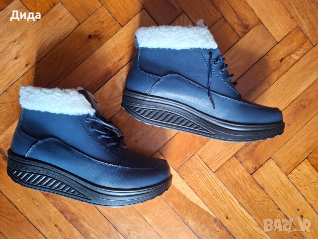 Зимни нови боти, снимка 2 - Дамски боти - 53351448