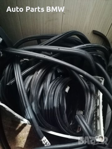 Уплътнения врати BMW E60 E61 Е65 E39 уплътнение врата уплътнение багажник БМВ Е39 Е60 Е61, снимка 2 - Части - 38642750