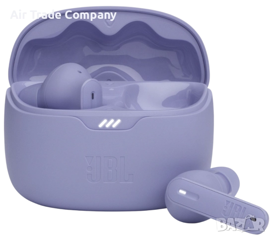 Безжични слушалки JBL Tune Beam, Bluetooth, лилави, снимка 3 - Bluetooth слушалки - 52750933