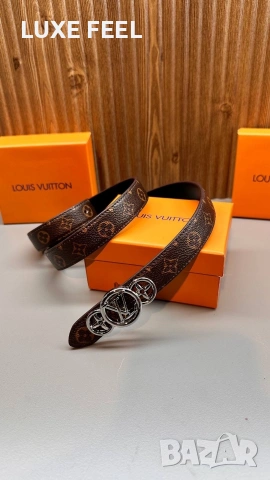 Louis Vuitton ⚜️ Естествена Кожа , снимка 5 - Колани - 53323471