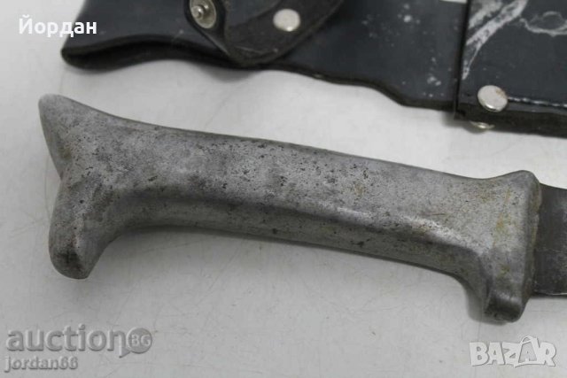 Ловен нож с алуминиева дръжка, снимка 3 - Антикварни и старинни предмети - 38764375