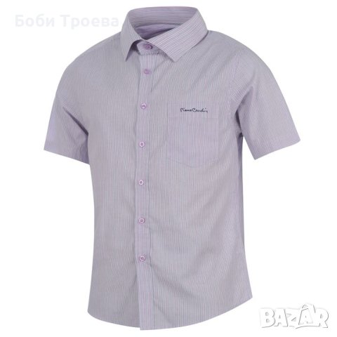 Pierre Cardin S/S - Мъжка риза с къс ръкав

