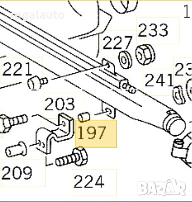 A4214210053,дистанционна втулка тръба резервоар MERCEDES, снимка 2 - Части - 43787976