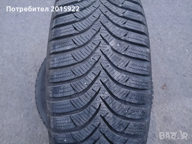 Зимни гуми 15цола Hankook-195/65/15-6.5мм-грайфер 2018година , снимка 6 - Гуми и джанти - 52456489