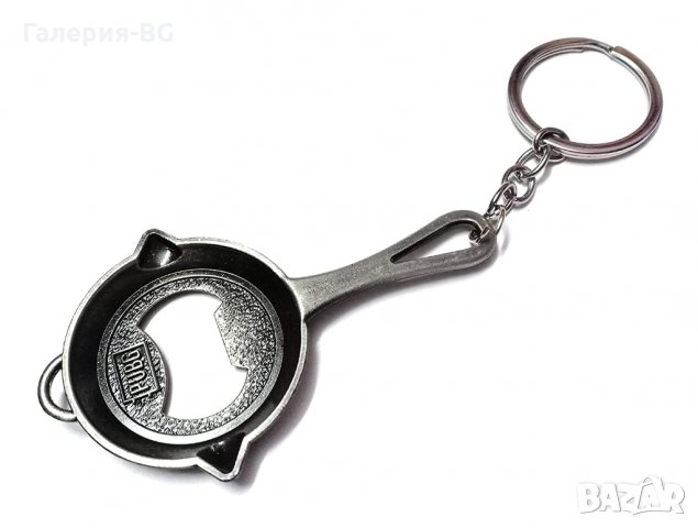 Ключодържател PUBG – тиган с отварачка (PlayerUnknown’s Battlegrounds), снимка 2 - Други - 32365972