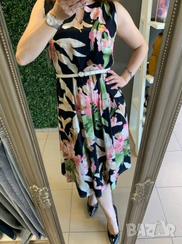 нежна памучна рокля , снимка 2 - Рокли - 50873195