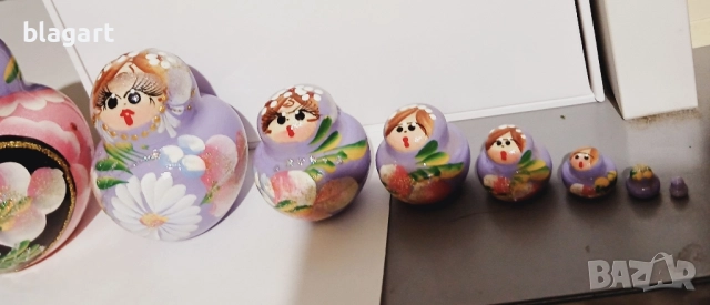 Руски кукли-матрьошки, снимка 4 - Кукли - 52487077