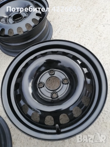 Железни джанти 14' 4х100 ет40, снимка 8 - Гуми и джанти - 52518978