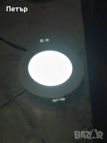 LED панели 14W, 4000к, 6000к, лунички, бял лед панел, плафон, лед осветление, снимка 3 - Лед осветление - 39160126