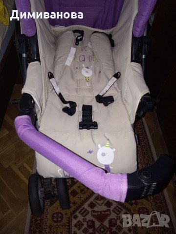 Комбинирана бебешка количка Чиполино, снимка 13 - Детски колички - 34813560