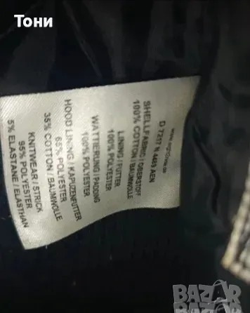 Дамско Карирано Яке с Качулка М, снимка 8 - Якета - 49525614