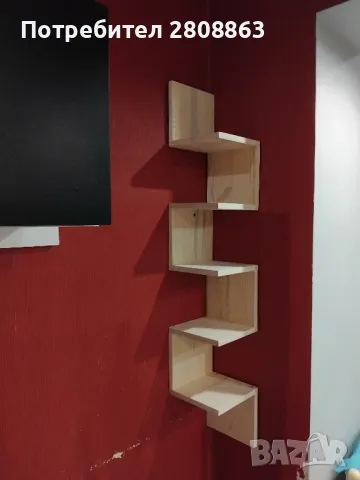Етажерка за ъгъл , снимка 4 - Етажерки - 47935557