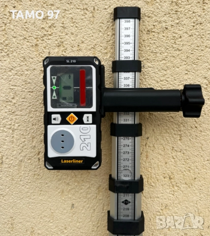 LASERLiNER Quadrum 210 Set - Ротационен лазерен нивелир като нов!, снимка 6 - Други инструменти - 52767563