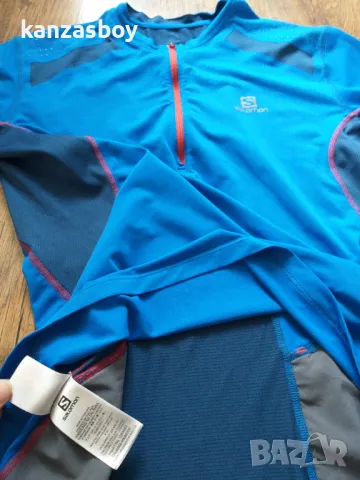 Salomon Fast Wing Tee - страхотно мъжко джърси L, снимка 7 - Тениски - 47307382