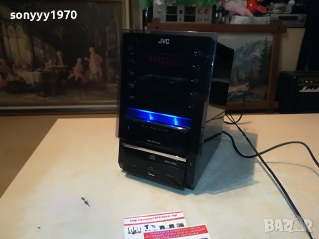 JVC CD/IPHONE/AUX/USB/TUNER/AMPLI 0107221212, снимка 3 - Аудиосистеми - 37256147
