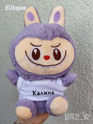 персонализирана плюшена играчка лабубу , снимка 10 - Плюшени играчки - 52684481