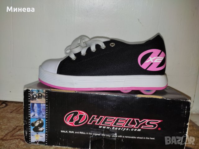 Кецове с колелца HEELYS Х2, снимка 4 - Детски маратонки - 33460681