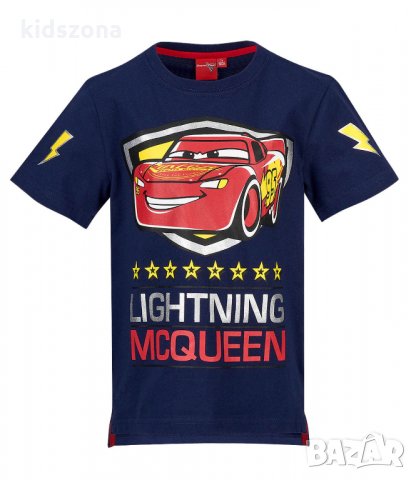 Детска тениска Cars момче за 3, 4, 5, 6 и 8 г. - М4-6