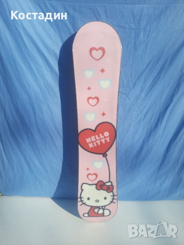 Сноуборд 128см. Head Hello Kitty с автомати, снимка 6 - Зимни спортове - 52770459