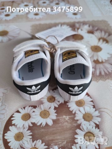 НОВИ Оригинални бебешки маратонки Adidas, снимка 4 - Детски маратонки - 37856085