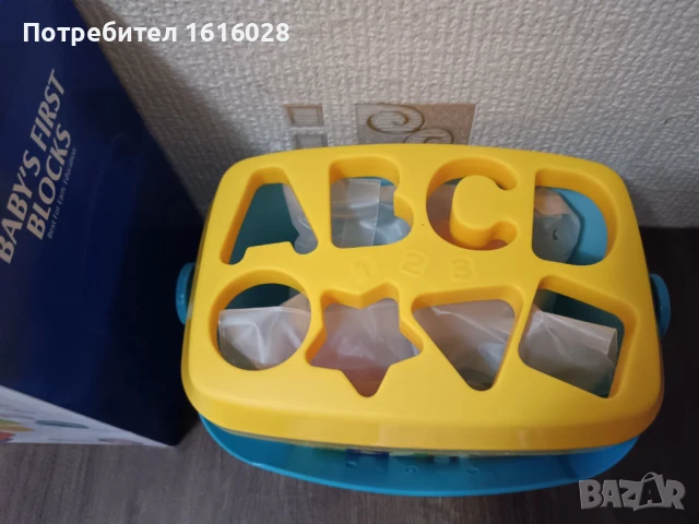 Нов детски сортер с фигурки и букви от 18 части., снимка 6 - Образователни игри - 51312219