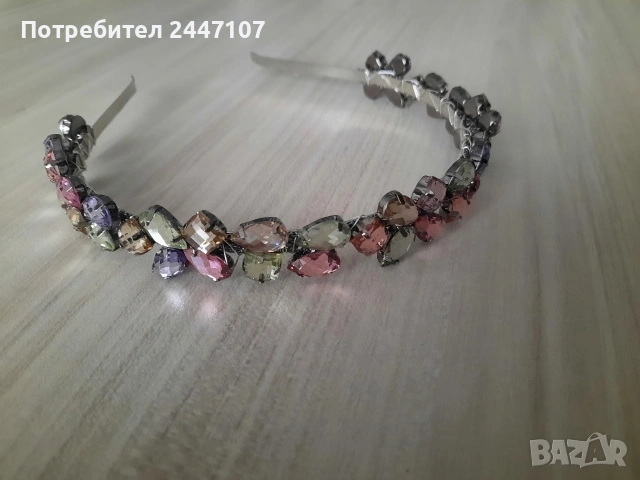 Диадема, снимка 4 - Сватбени аксесоари - 53081382