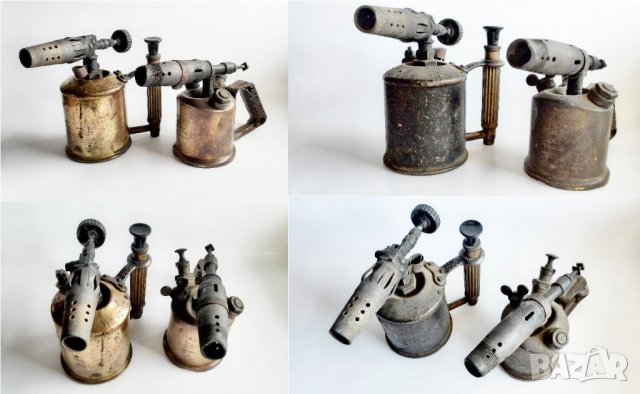 Стари малки горелки, снимка 4 - Антикварни и старинни предмети - 37563615