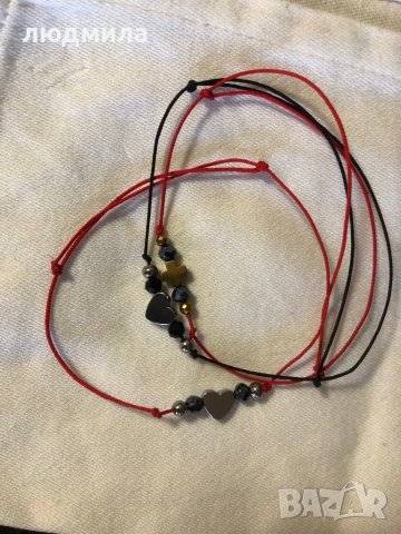 гривни с хематит, снимка 2 - Гривни - 43928828