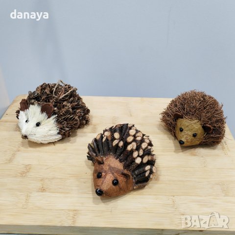 4405 Декоративна фигура Таралеж, Ръчна изработка, снимка 3 - Декорация за дома - 43981027