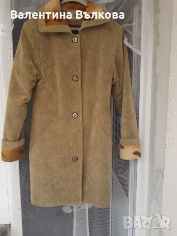 Дамско зимно палто с шал , снимка 3 - Палта, манта - 26502385
