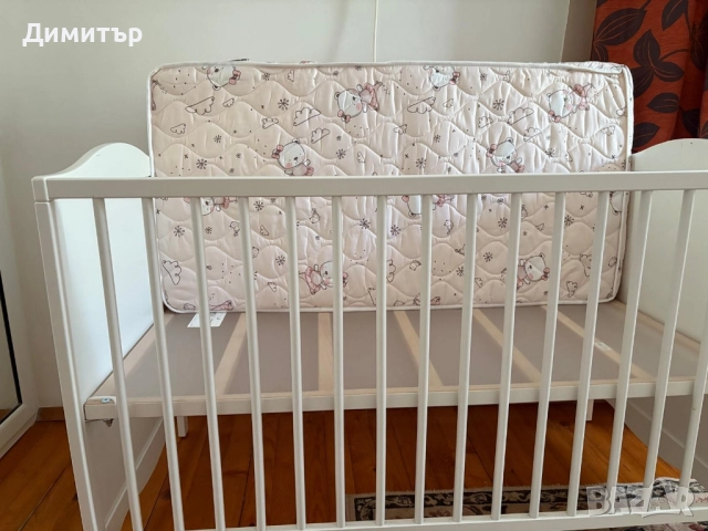Бебешко легло IKEA С нов матрак , снимка 3 - Бебешки легла и матраци - 51476204