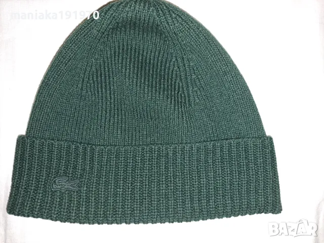 LACOSTE шапка от мерино и кашмир