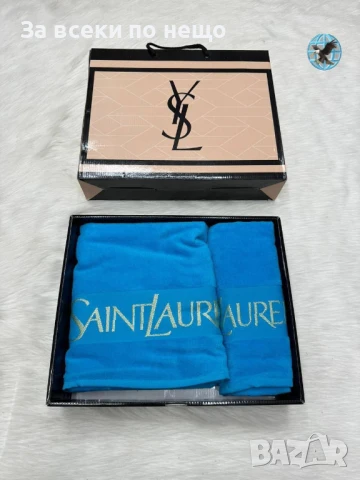 Yves Saint Laurent Луксозни Хавлии - 2бр. в кутия - Налични Различни Цветове Код E425, снимка 9 - Хавлиени кърпи - 50482243