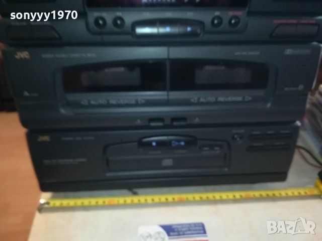 заявено-JVC CA-E48BK RECEIVER-ГОЛЯМА УРЕДБА 40СМ ВИСОКА-ВНОС SWISS 0301241610, снимка 9 - Аудиосистеми - 43641543