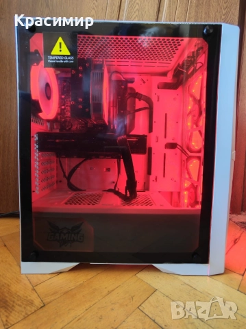 Геймърски PC Ryzen 5500, AMD Radeon SP6600XT, 32gbddr4, 1tb ssd, снимка 2 - Геймърски - 52674610