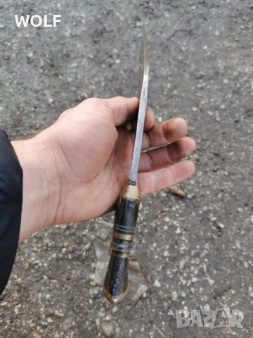 Кукри оригинал рог, месинг седеф, снимка 10 - Антикварни и старинни предмети - 52930743