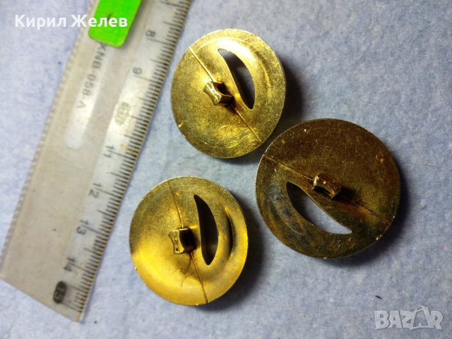 ТРИ СТИЛНИ КРАСИВИ ЗЛАТИСТИ ВИНТИДЖ КОПЧЕТА от ПЛАСТМАСА За ПОЛЗВАНЕ ДЕКОР КОЛЕКЦИЯ 41040, снимка 5 - Други - 43553172