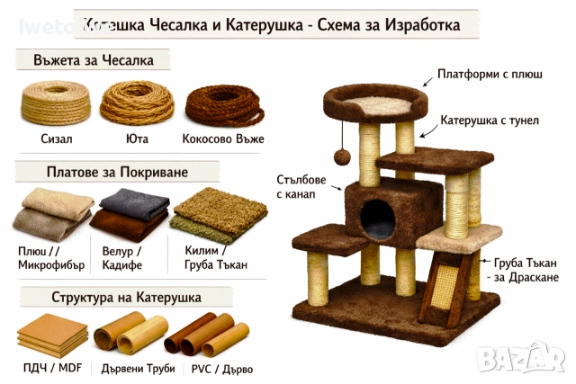 Катерушки за котки , снимка 9 - За котки - 53502344