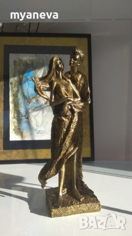 Влюбени, артистична декорация за дома. , снимка 4 - Статуетки - 52239905