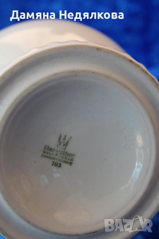 красива ръчно декорирана ваза , снимка 3 - Вази - 51551818