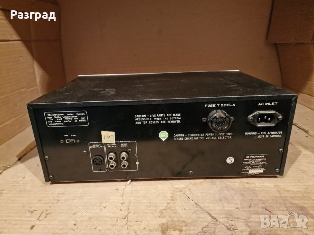 ДЕК  PIONEER CT-F500 , снимка 8 - Декове - 43047887