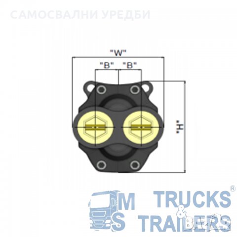 Зъбна помпа HYVA 105Л, снимка 4 - Части - 33140974