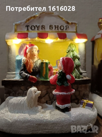 Коледни LED светещи мини сцени на MAGIC VILLAGЕ., снимка 3 - Декорация за дома - 48183197