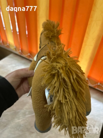 Bibi & Tina Плюшен стоящ кон Амадеус, 34 см, снимка 9 - Плюшени играчки - 52166551