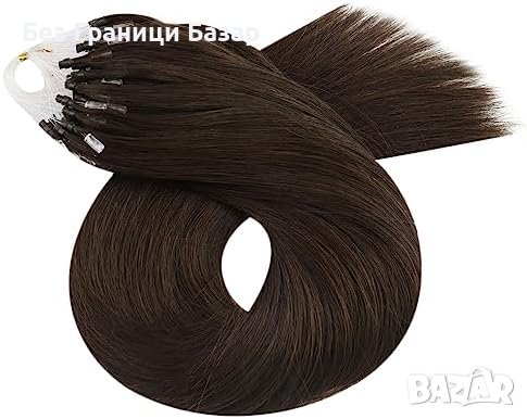 Нова кафява удължаваща естествена коса Треса удължения Прическа 60 см, снимка 8 - Аксесоари за коса - 43982979